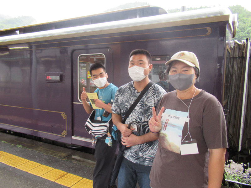 三鉄の貸し切り列車に乗ります