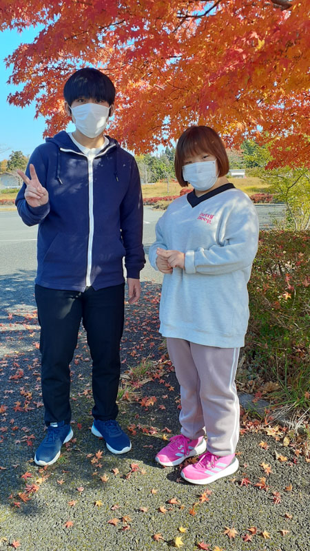 紅葉狩りに来ました