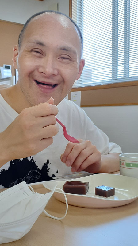 自分で作ったおやつはおいしい✨